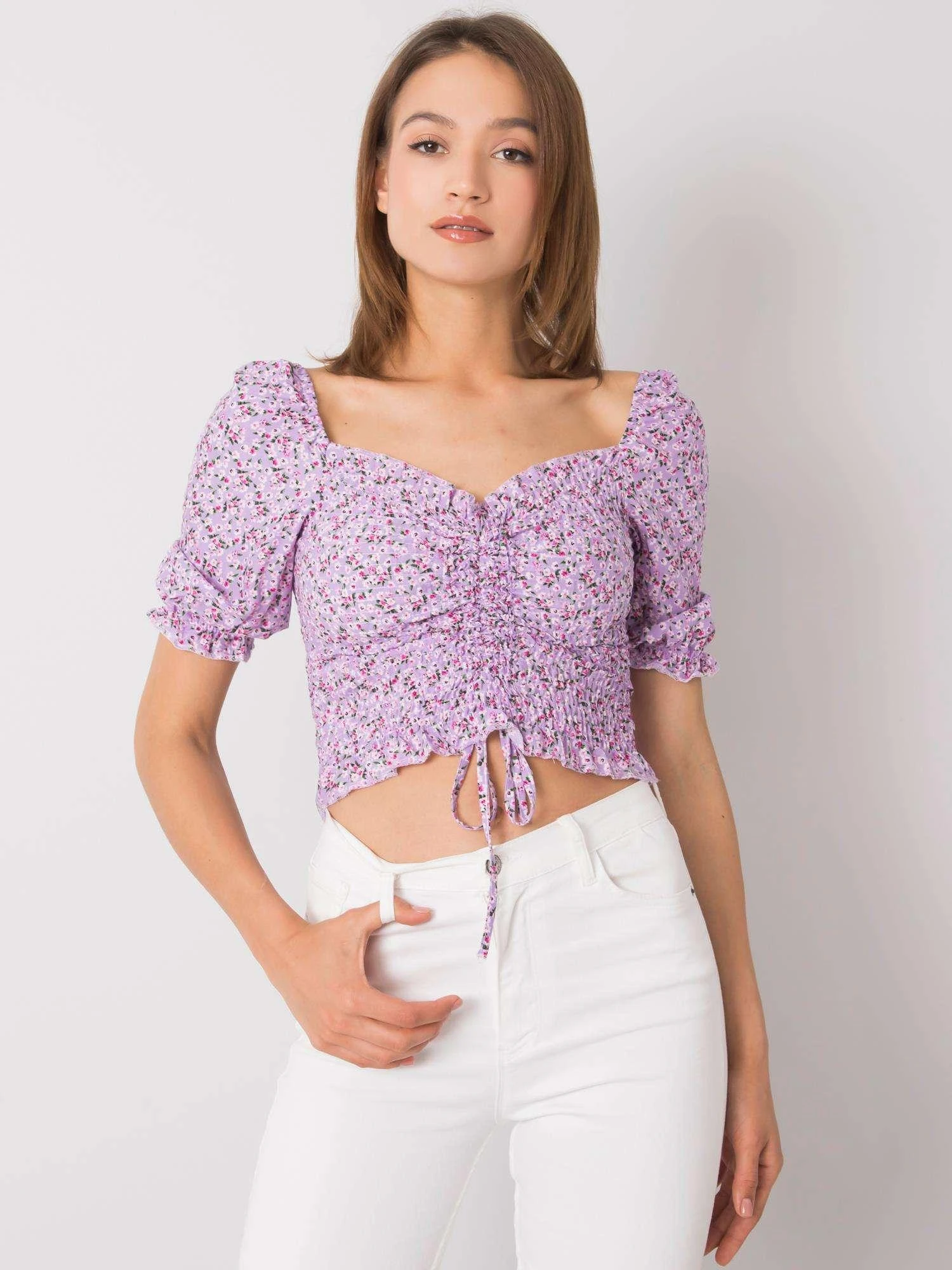 Rue Paris Palaidinė-RO-BZ-2516-2.19P-violetinė