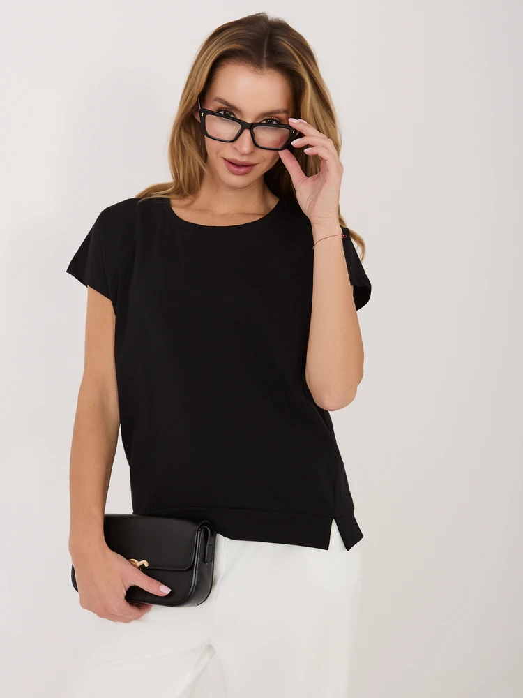Rue Paris Bluzka-RV-BZ-8837.67-juoda