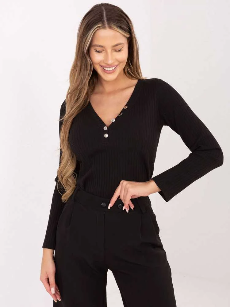 Rue Paris Bluzka-RV-BZ-A1045.99-juoda