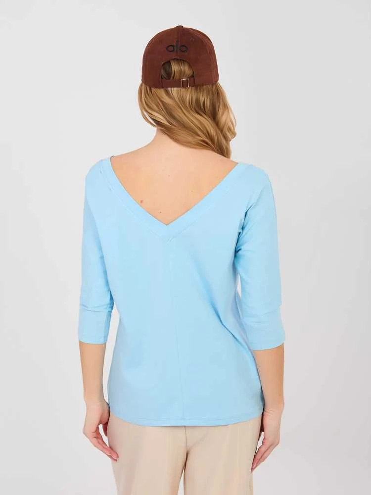 Rue Paris Bluzka-RV-BZ-A1189.24-šviesiai mėlyna