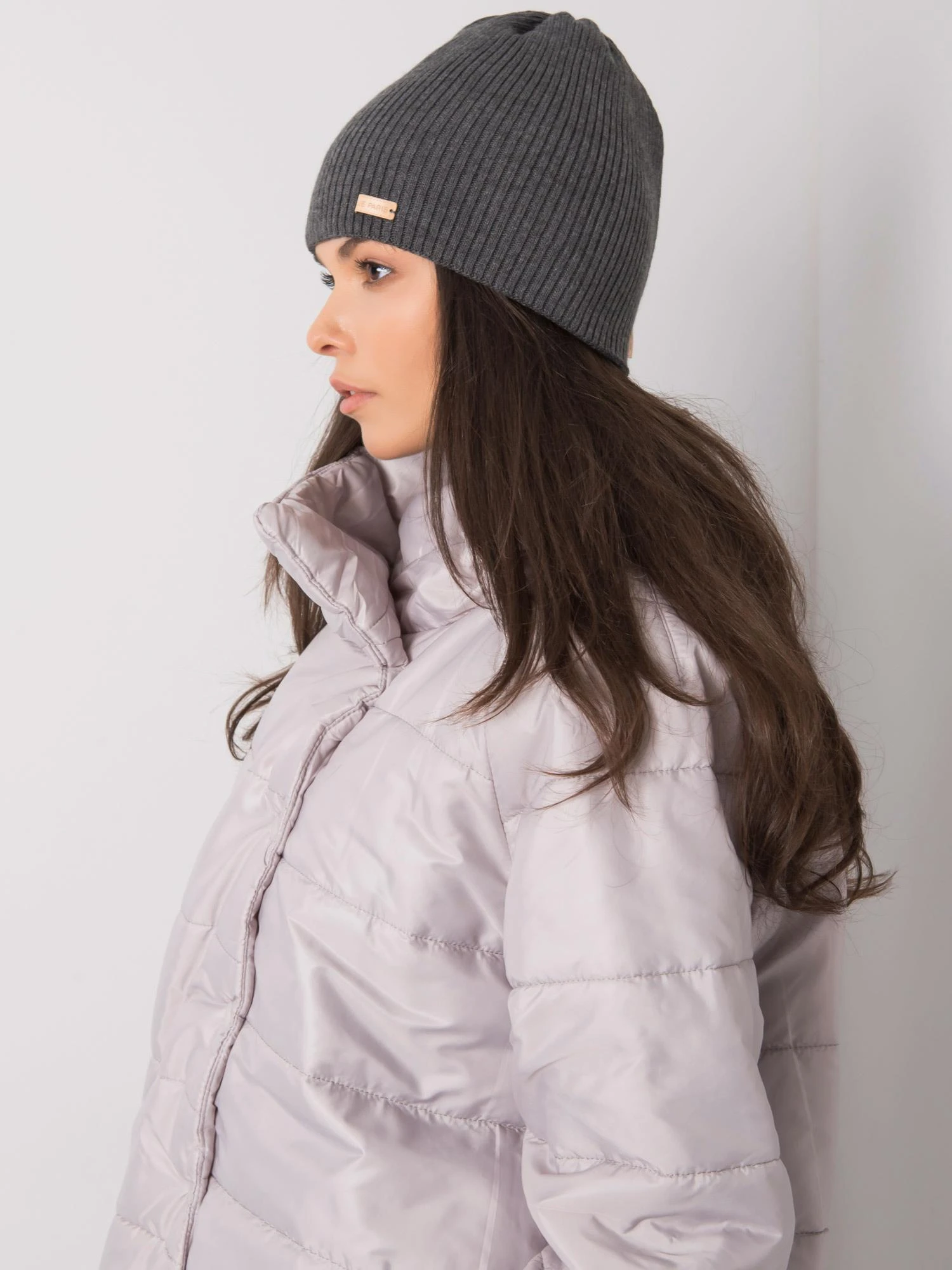 Kepurė Rue Paris Cap-JK-CZ-21.96-tamsiai pilka