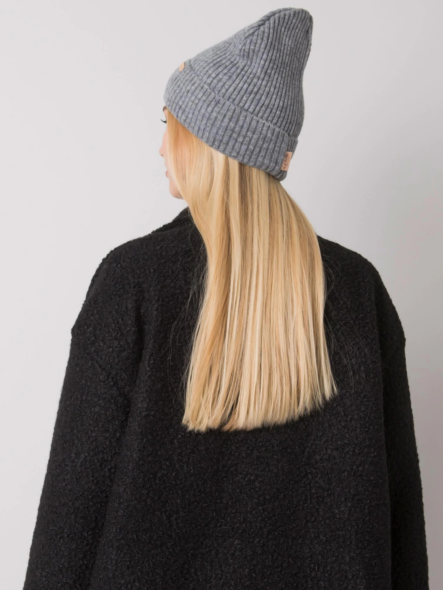 Kepurė Rue Paris Cap-JK-CZ-27.84P-tamsiai pilka