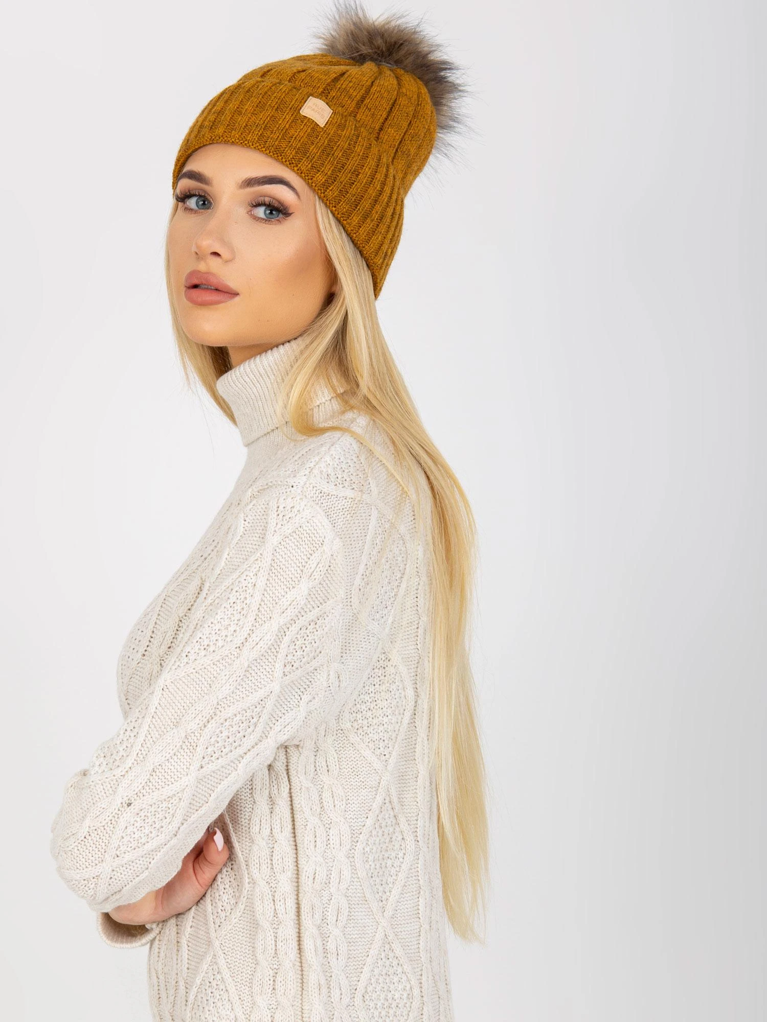 Rue Paris Cap-JK-CZ-8.71-tamsiai geltona