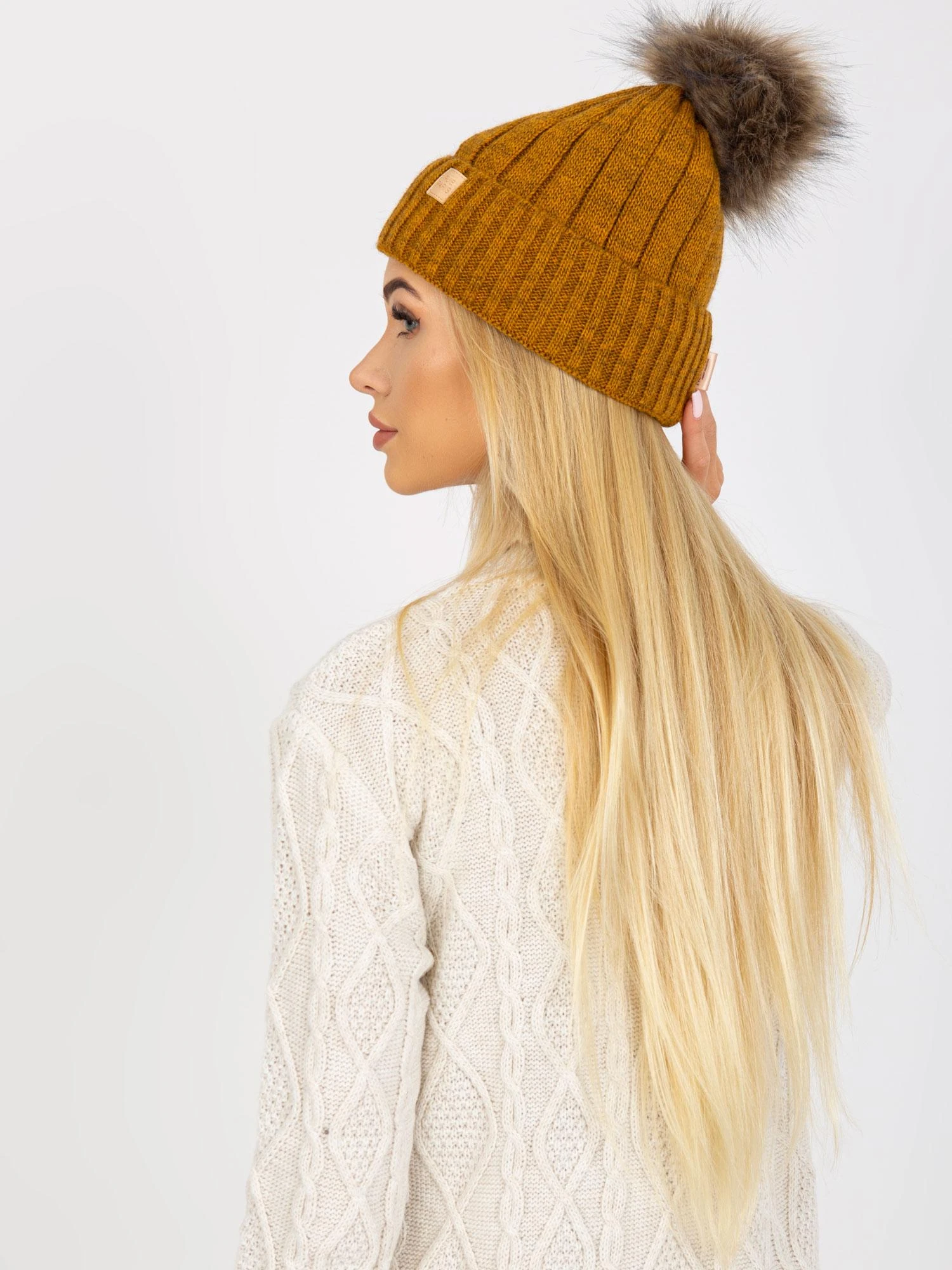 Rue Paris Cap-JK-CZ-8.71-tamsiai geltona