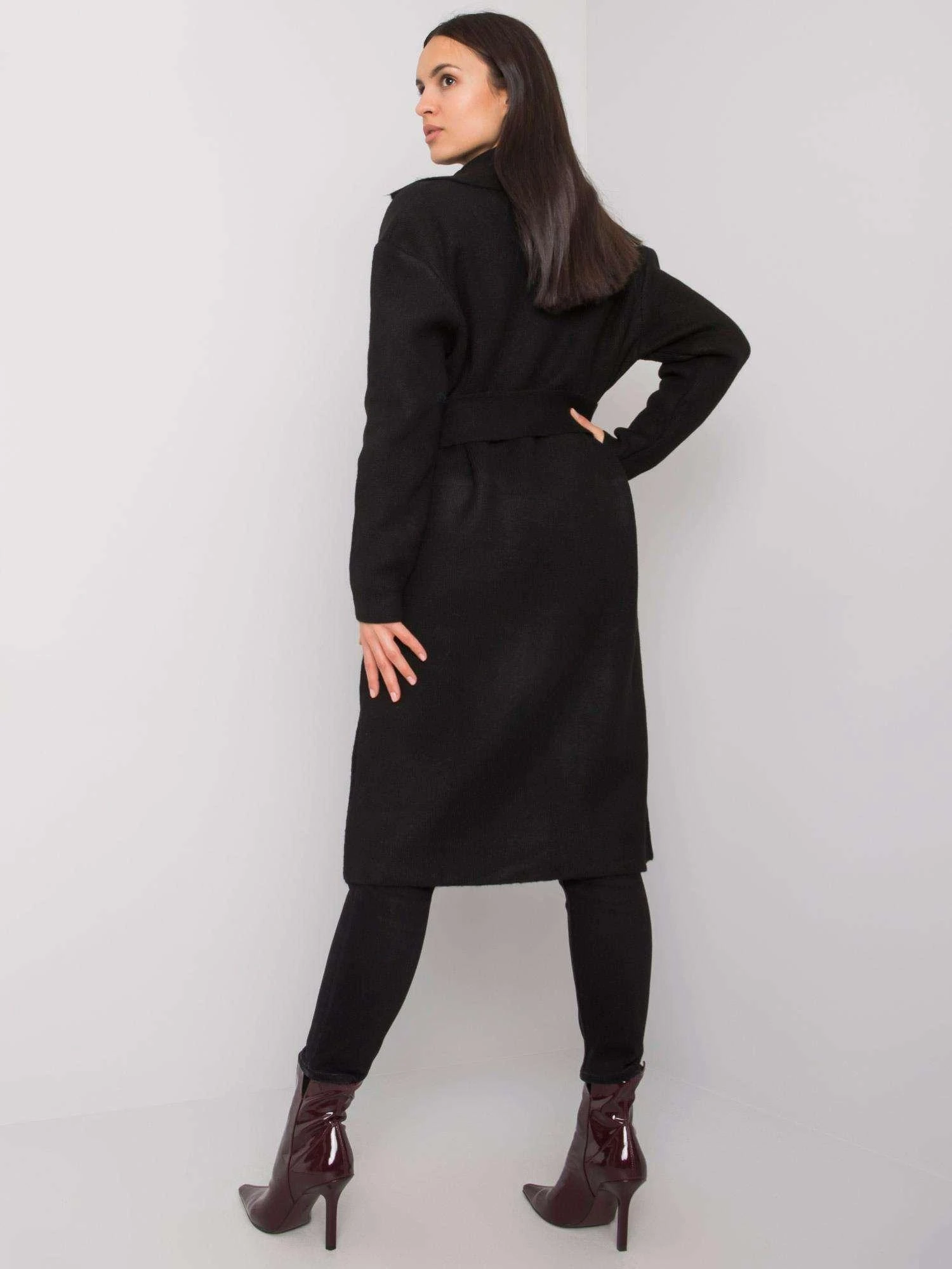 Rue Paris Kardiganas moterims -LC-SW-844.33X-juodas