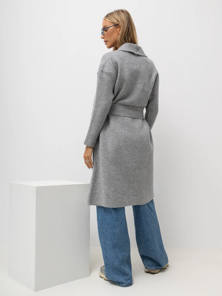 Rue Paris Kardiganas moterims -LC-SW-844.33X-pilka