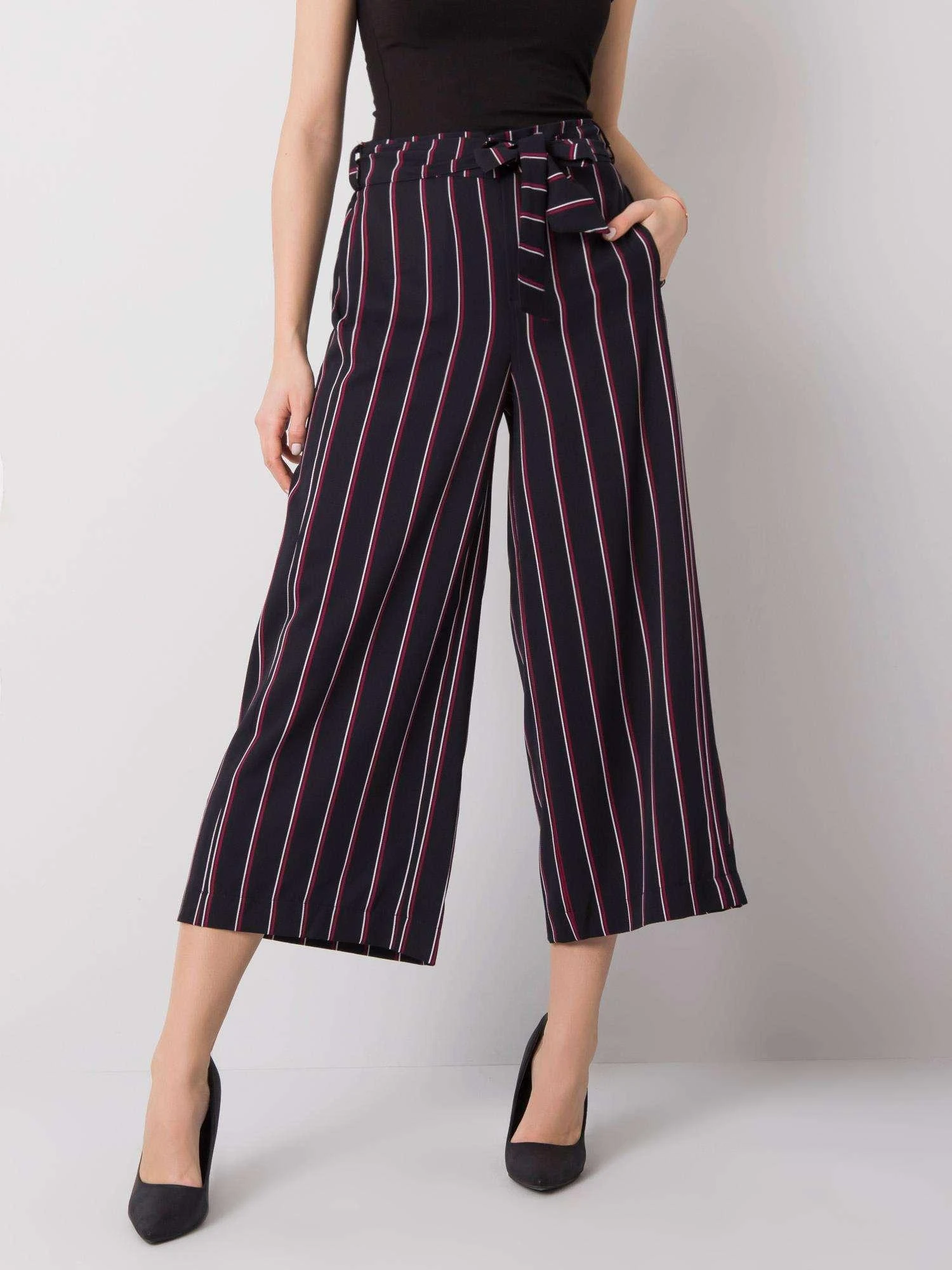 Rue Paris Kelnės-CHA-SP-0430.41P-navy mėlyna