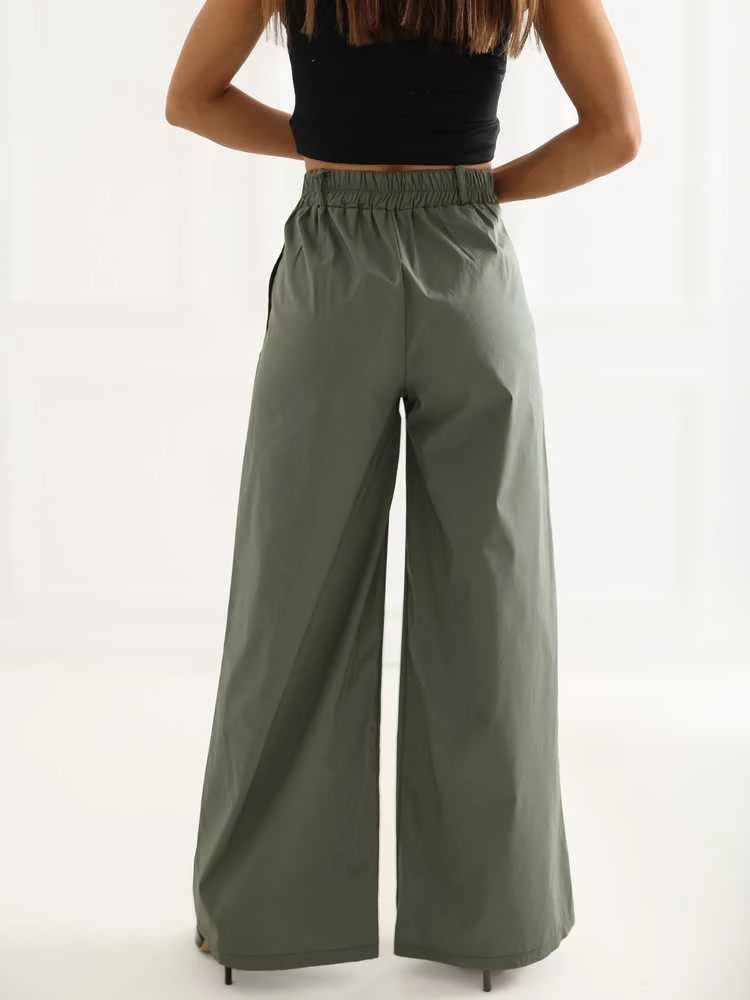 Rue Paris Kelnės-IT-SP-FL9006.92-khaki