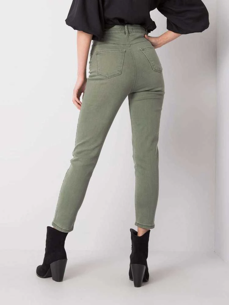 Rue Paris Kelnės jeans-319-SP-6056.43-khaki