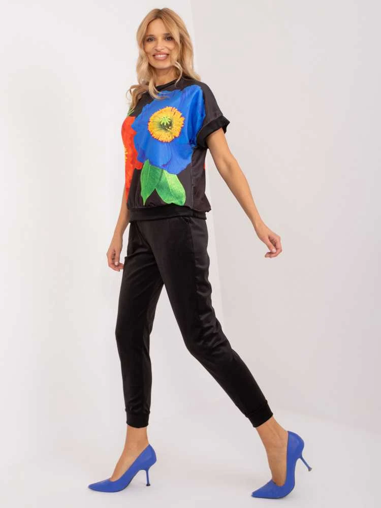 Veliūrinis kostiumas moterims RUE PARIS DHJ-KMPL-8899-1.04