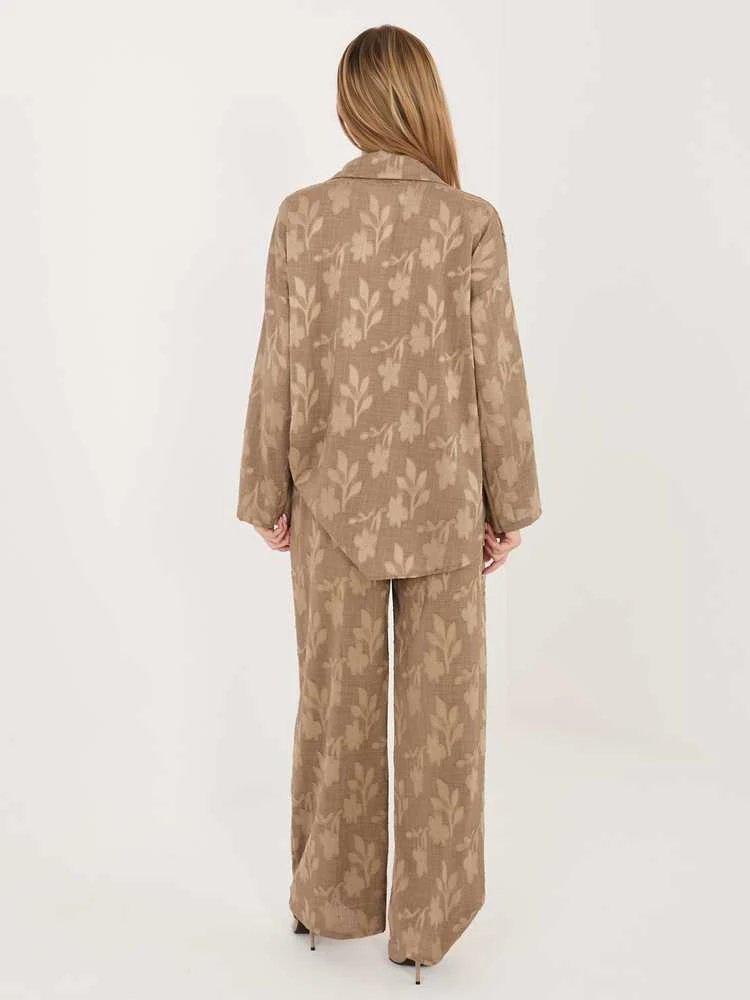 Rue Paris Komplet-IT-KMPL-10127.60-ciemny bezowy