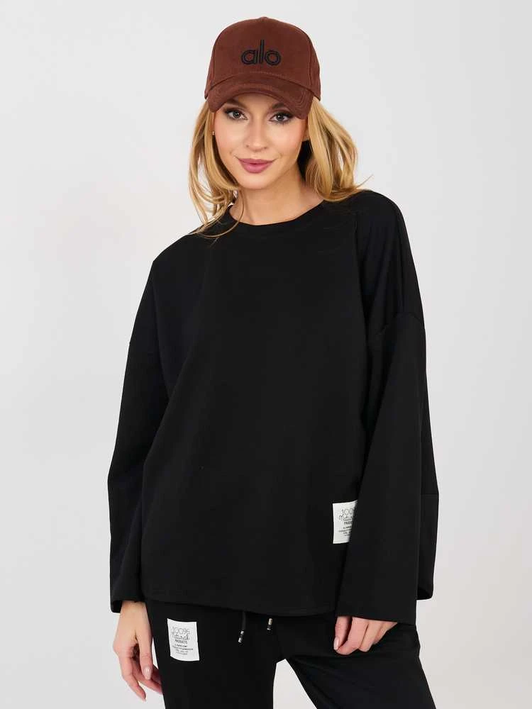 Rue Paris Laisvalaikio kostiumas moterims-IT-KMPL-20583.09P-juoda