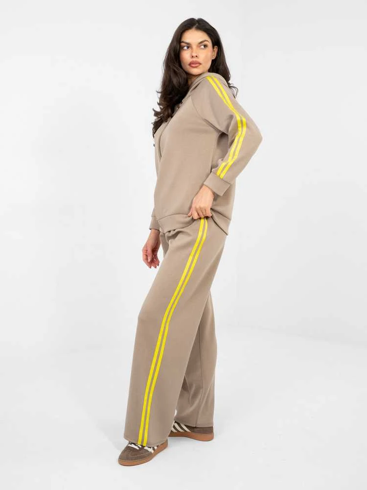 Rue Paris Laisvalaikio kostiumas moterimsIT-KMPL-21782.91-ciemny bezowy