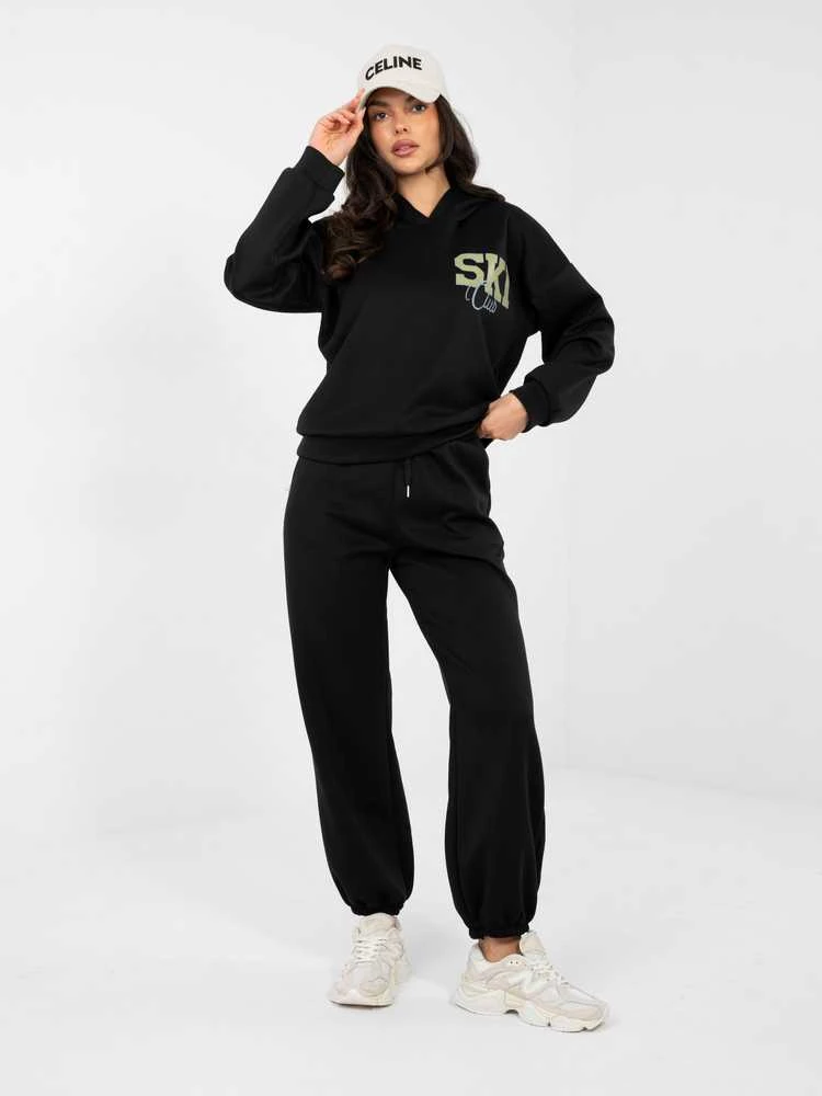 Rue Paris Laisvalaikio kostiumas moterims-IT-KMPL-22181.29-juoda