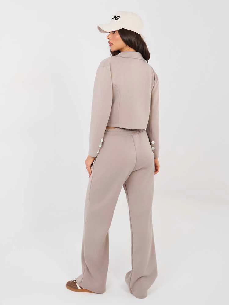 Rue Paris Kostiumėlis moterims-IT-KMPL-22202.89-ciemny bezowy