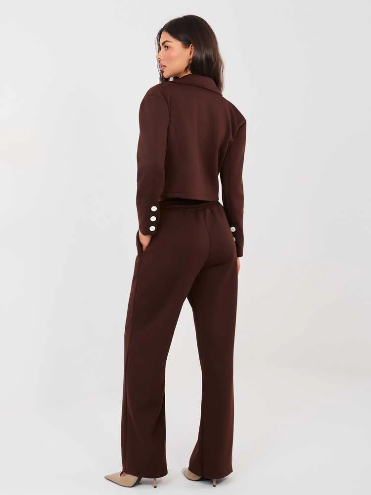 Rue Paris Kostiumėlis moterims-IT-KMPL-22202.89-ruda