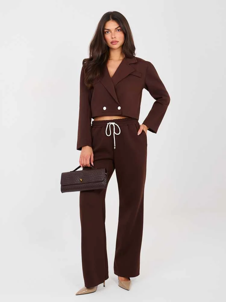 Rue Paris Kostiumėlis moterims-IT-KMPL-22202.89-ruda