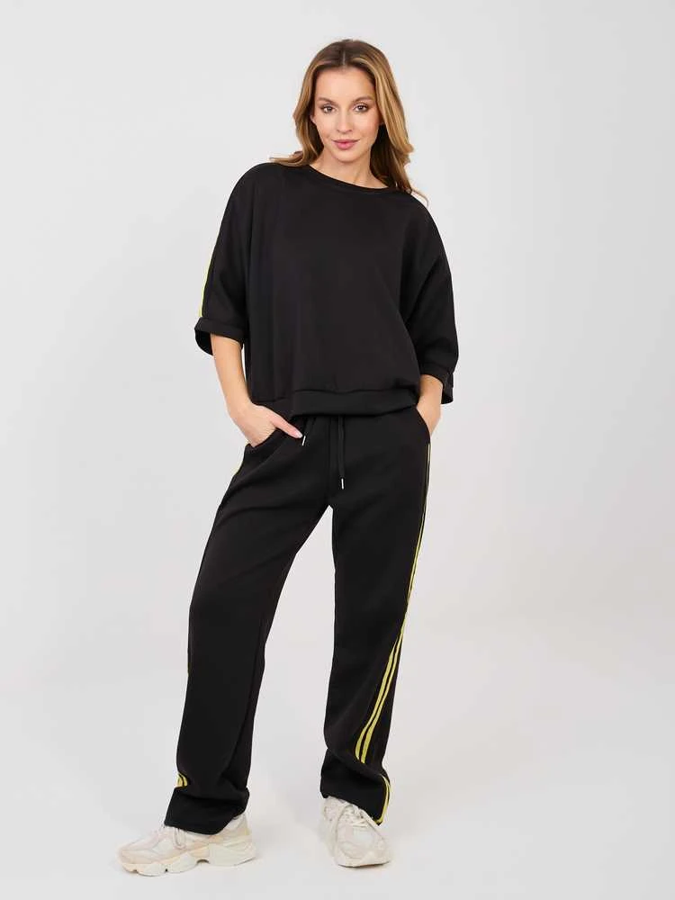 Rue Paris Laisvalaikio kostiumas moterims-IT-KMPL-22215.78-juoda