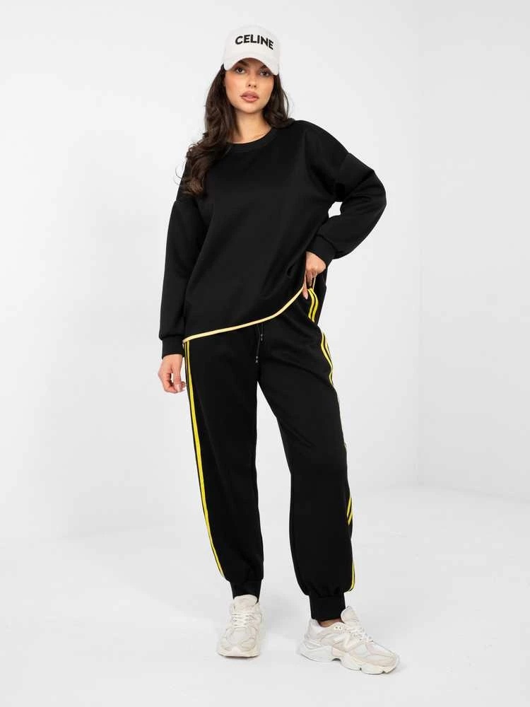 Rue Paris Laisvalaikio kostiumas moterimst-IT-KMPL-22216.75-juoda