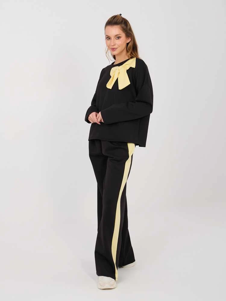 Rue Paris Laisvalaikio kostiumas moterims-IT-KMPL-22220.69-juoda