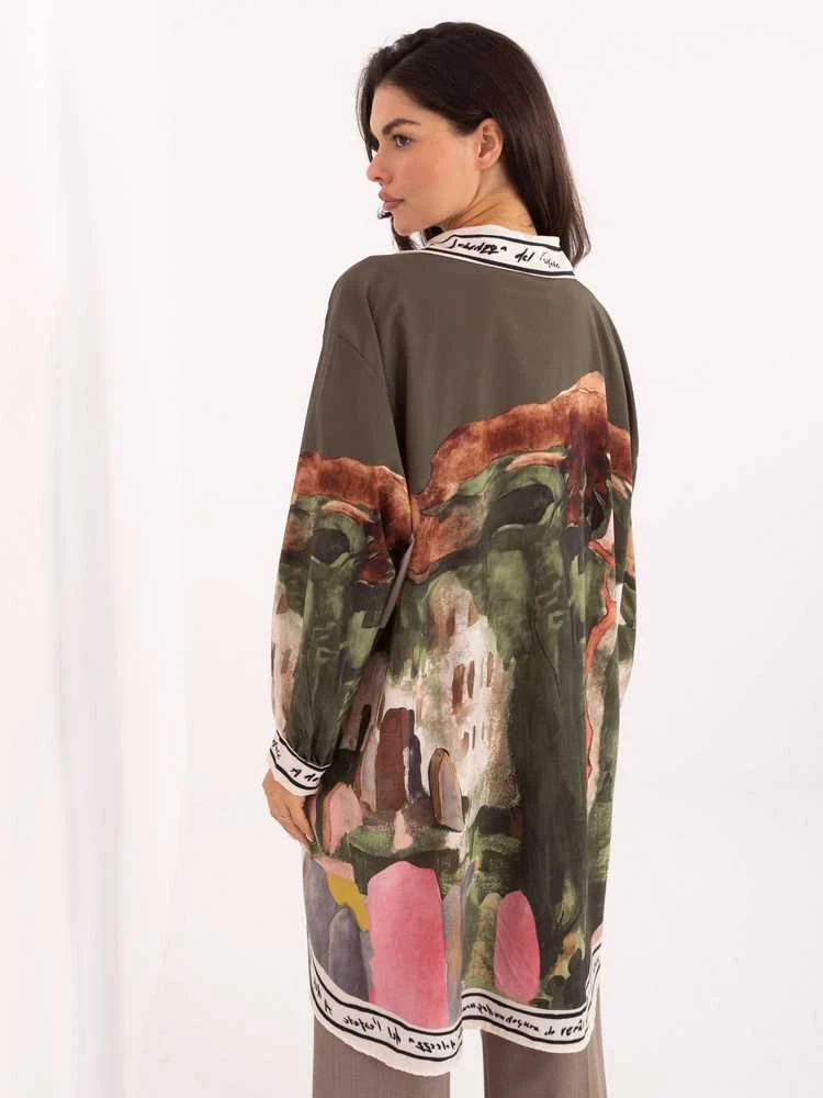 Rue Paris Koszula-IT-KS-18729.12-khaki