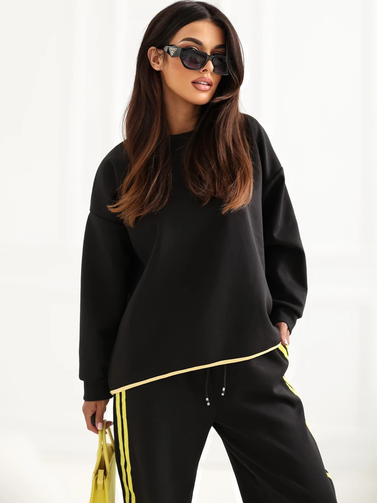 Rue Paris Laisvalaikio kostiumas moterimst-IT-KMPL-22216.75-juoda