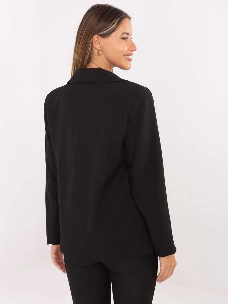 Rue Paris Švarkas moterims -IT-MA-FL8391.87-juoda