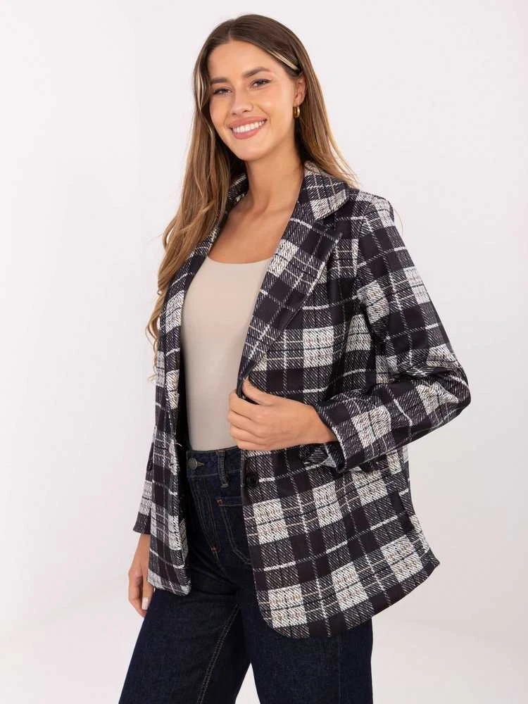 Rue Paris Marynarka-MI-MA-4195.18-juoda