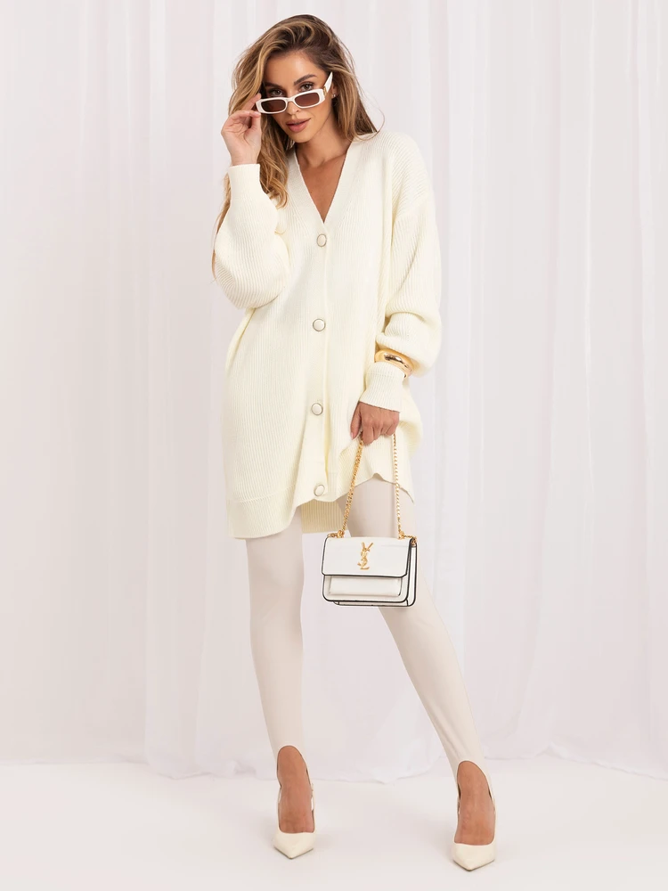 Rue Paris Megztinis-LC-SW-0267.06X-ecru