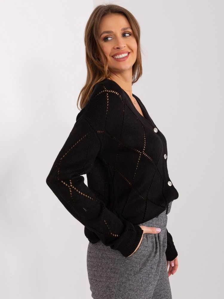 Rue Paris Megztinis-LC-SW-A10-1,23X-juodas