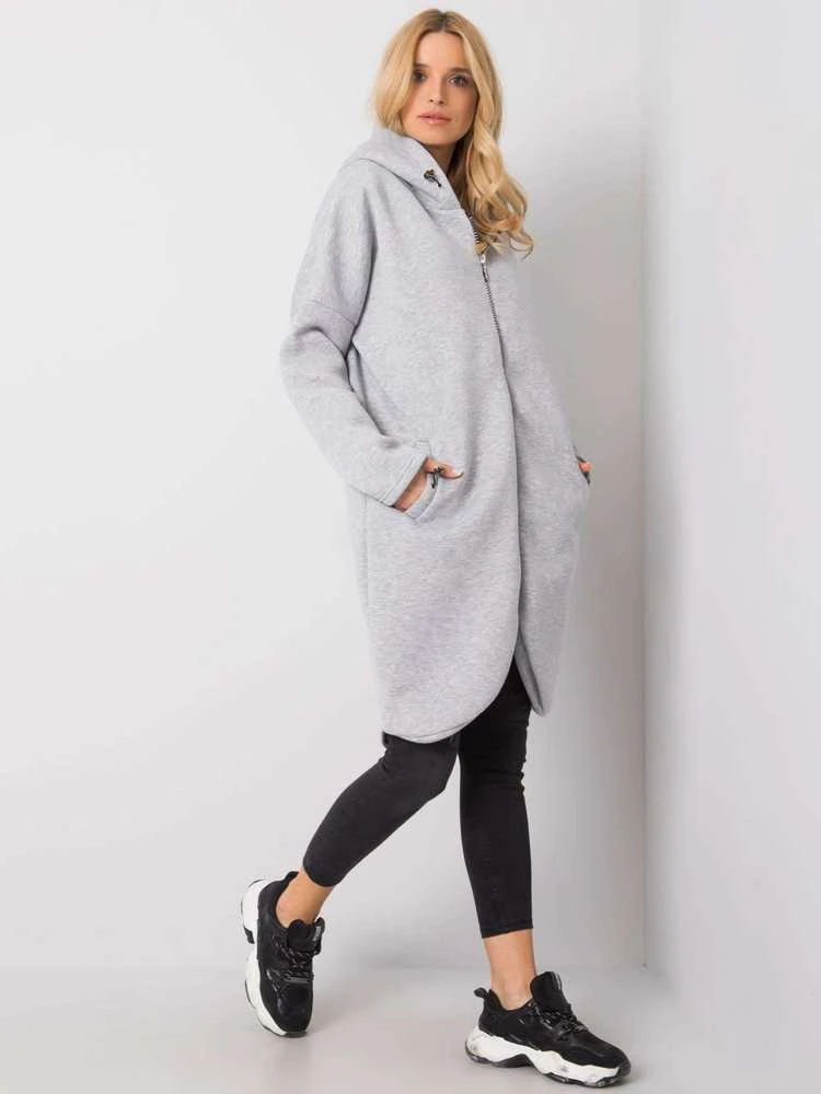 Rue Paris Megztinis-RV-BL-4858-1.99P-pilka