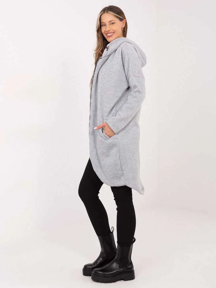 Rue Paris Megztinis-RV-BL-4858-1.99P-pilka