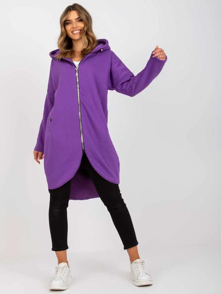 Rue Paris Megztinis-RV-BL-4858-1.99P-violetinė