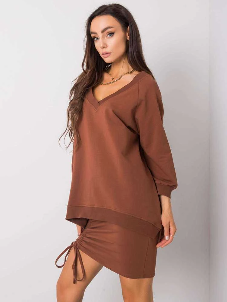 Rue Paris Megztinis-RV-BL-5676.09-rudas