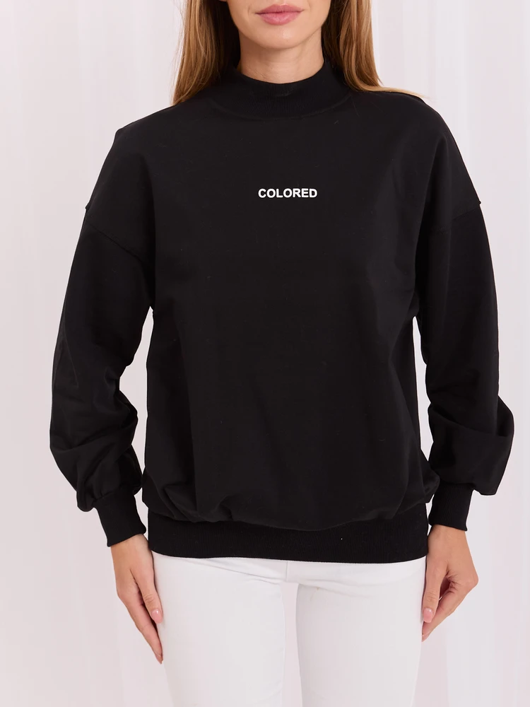 Rue Paris Megztinis-RV-BL-7323.00X-juodas