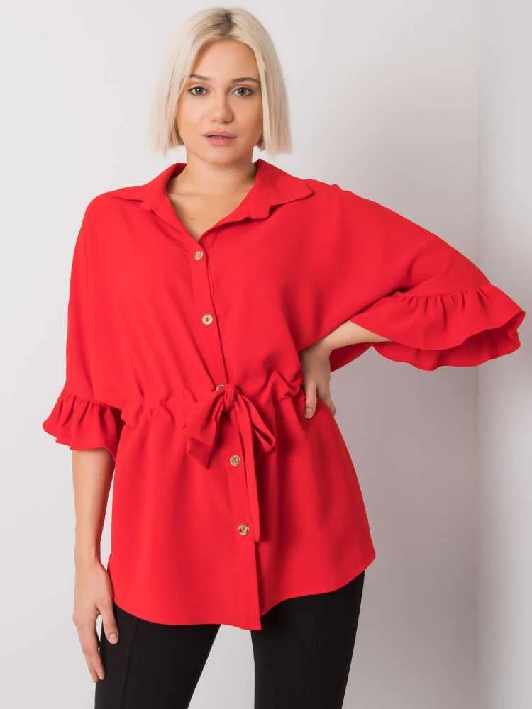 Rue Paris Palaidinė-CHA-BZ-3576.25-raudona