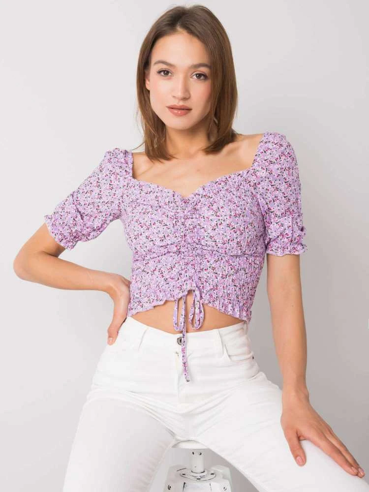 Rue Paris Palaidinė-RO-BZ-2516-2.19P-violetinė