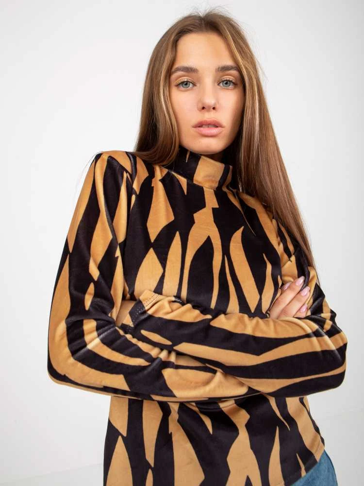 Rue Paris Palaidinė-RP-BZ-8187-1.02X-camel