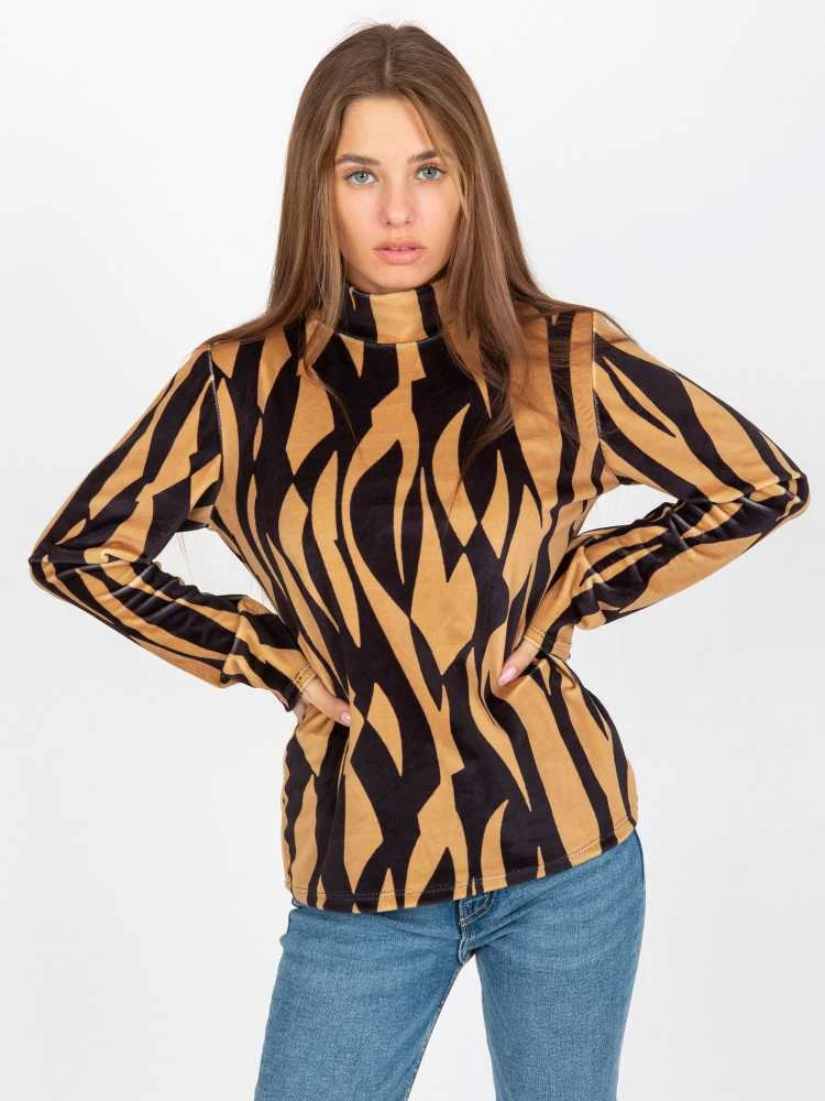Rue Paris Palaidinė-RP-BZ-8187-1.02X-camel