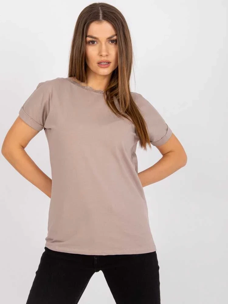 Rue Paris Palaidinė-RV-BZ-7544.00-tamsiai smėlio spalvos