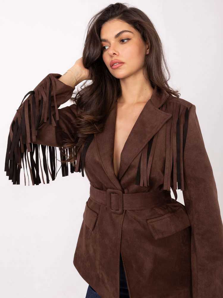 Rue Paris Paltas moterims -IT-PL-5792.33-ruda