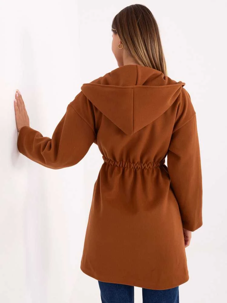 Rue Paris Paltas moterims IT-PL-A9587.00-jasny ruda