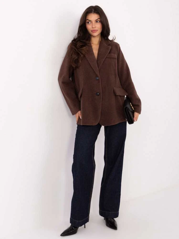 Rue Paris Paltas moterims -IT-PL-FL7696.16-ruda