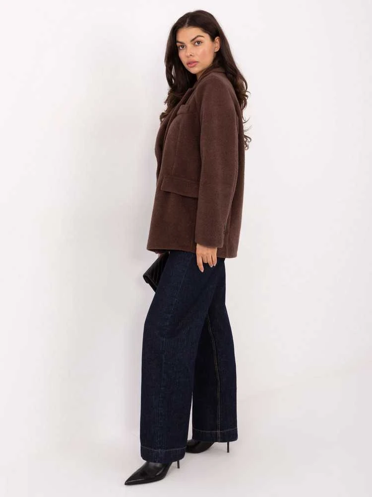 Rue Paris Paltas moterims -IT-PL-FL7696.16-ruda
