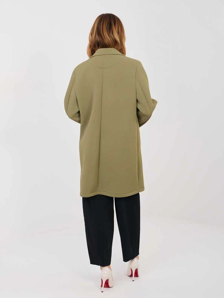 Rue Paris Paltas moterims IT-PL-FL8153-1.04-khaki