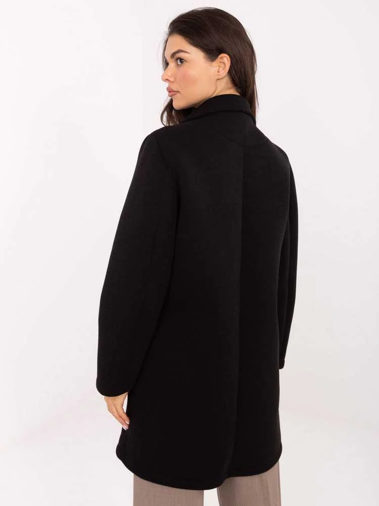 Rue Paris Paltas moterims -IT-PL-FL8153.60-juoda