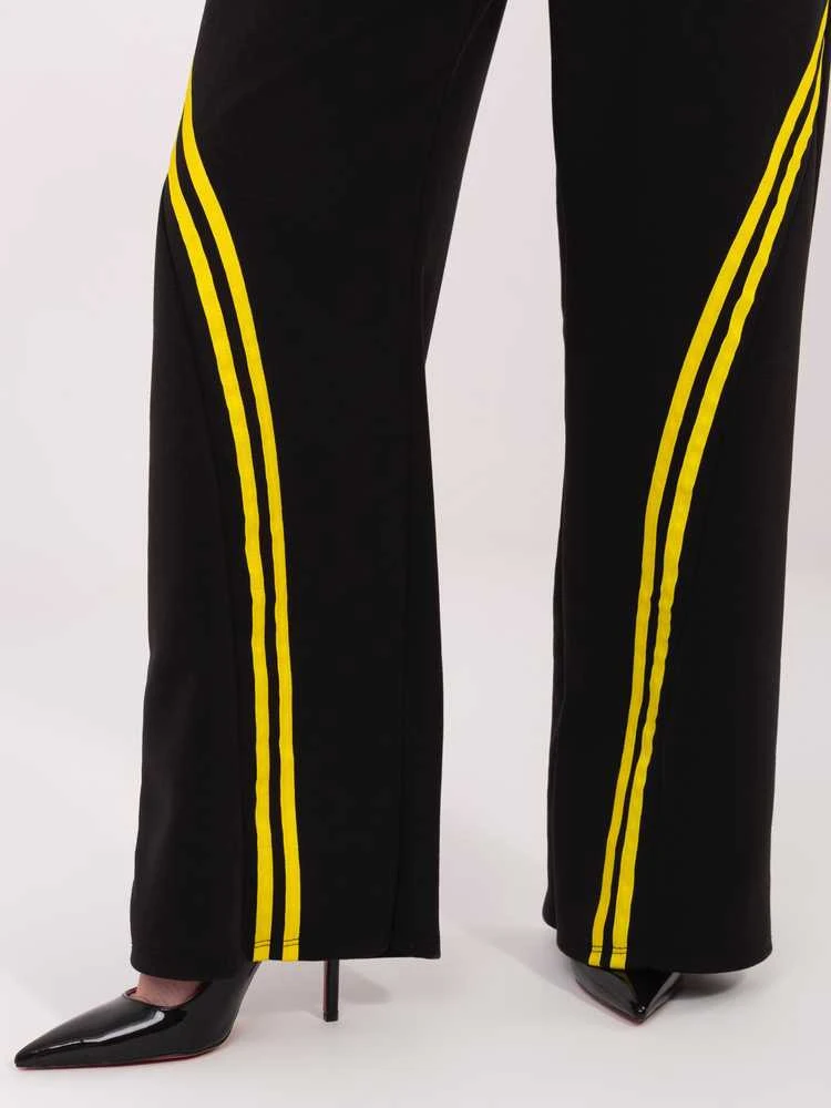 Rue Paris Sportinės kelnės-IT-DR-22168.66-juoda