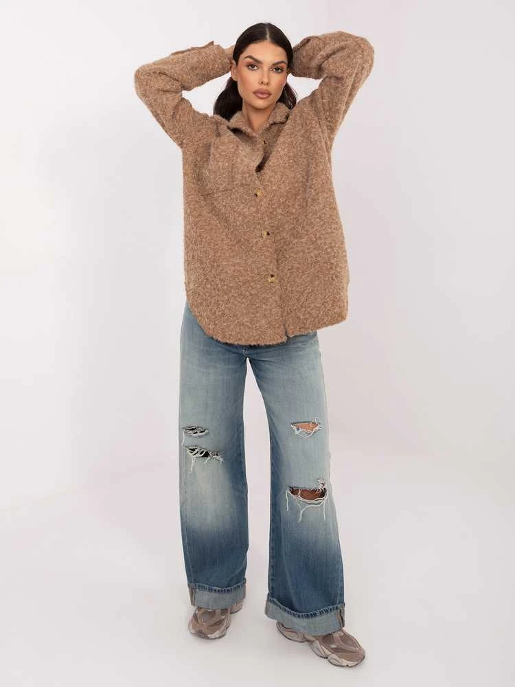 Rue Paris Striukė-IT-KR-22292.00-camelowy