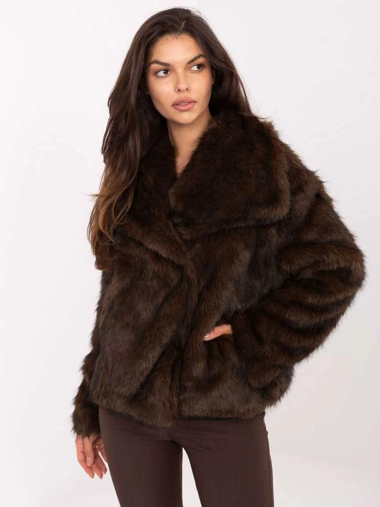 Rue Paris Kailiniai moterims IT-KR-2501.43P-ciemny ruda