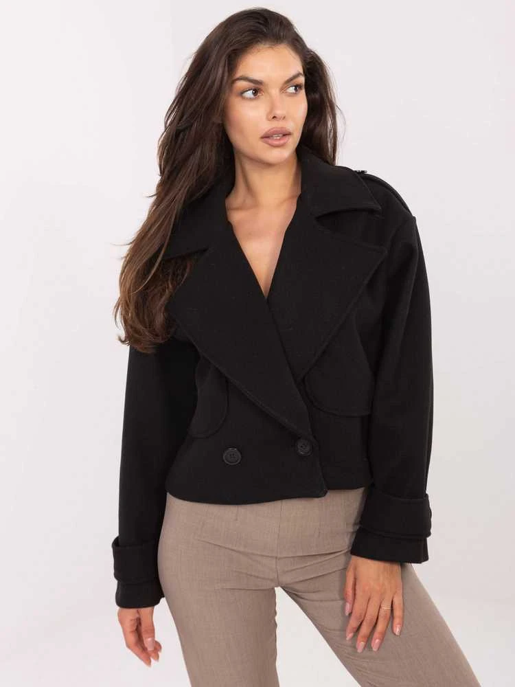 Rue Paris Paltas moterims IT-KR-A9558.62-juoda